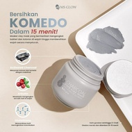 Charcoal Pore Clay Mask MS GLOW Ready Stock Malaysia