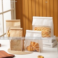 Kraft Paper Bags for Sandwiches, Pillows, Chrysanthemum Bread -156mart