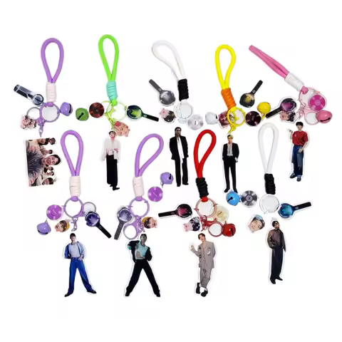 2026 Ari Fans Should Support Acrylic Keychains Bell Pendants Jewelry Celebrity Merchandise Kpop Kore
