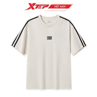 Xtep Men'S Knitted Shirt, High Quality Knitted T-Shirt, Soft, Super Cool To Absorb Sweat 976229010562