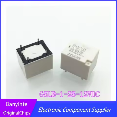 New 5Pcs/LOT G5LB-1-25-12VDC G5LB-1-25-DC12V G5LB-1-25-12V G5LB-1-25 12VDC 10A 5PIN