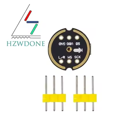 Omnidirectional Microphone Module I2S Interface INMP441 MEMS High Precision Low Power Ultra small vo