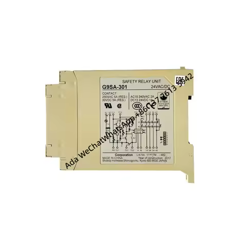 G9SE-201 24VDC/G9SA-301 24V safety relay brand new original