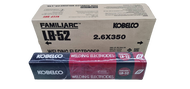 KOBE (ยกกล่อง 20 กก.) ลวดเชื่อมไฟฟ้า เหล็กเหนียวแรงดึงสูง โกเบ LB-52 แอลบี-52 2.6 / 3.2 / 4.0 mm. เห