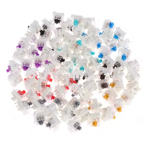 (.) 10Pcs/lot outemu mx switches 3 pin mechanical keyboard black blue brown switches