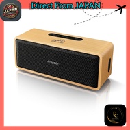 JVC Kenwood Victor SP-WS02BT Portable Bluetooth Speaker with 12-Hour Playback, Stereo Pairing, AUX S