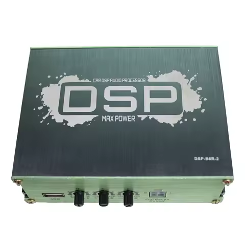 Car DSP Digital Audio Processor Support APP Control DSP Car Power Amplifier 6-Channel Output DSP Car