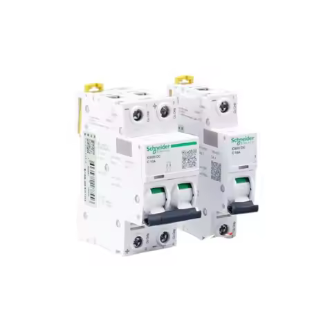 Schneider DC Circuit Breaker IC65N-DC 1P 2P Air Switch C65N-DC C10A 16A 20A 63A Ideal for Circuit Pr