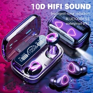 M10 plus TWS Bluetooth 5.1 Earphone HiFi Stereo Noise-canceling Sports Wireless powerbank 3500mAh
