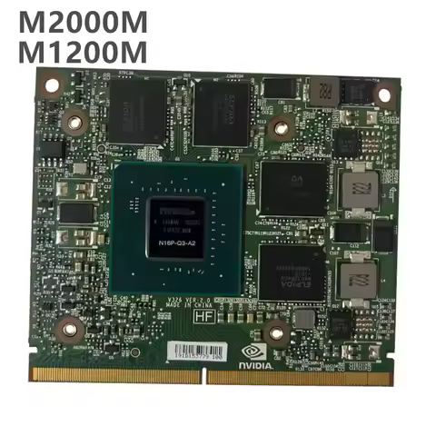 M2000M M2000, 4GB, N16P-Q3-A2 with X support for Dell Precision 7510, Zbook15 g3 / 17 g3 laptop, 100