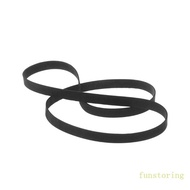 FUN Replacement Turntable Belt Rubber Flat Drive Belt for Record Player DVD