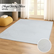 PREMIUM FUR CARPET 140x200 ANGEL FUR WHITE SOFT FOAM CARPET