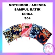A5 Notebook / A5 Erica Agenda Batik Cover 304 / Notebook