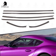 LK5G Hit product  Real Carbon Fiber Parts Body Kits Car Window Decoration Trim for Toyota Supra MK5 