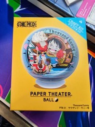 日本 One Piece 千陽號 紙劇場球體模型