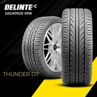 ยางรถยนต์ Delinte D7 Thunder 245/40R20 ขอบ 20 แบรนด์ไทยส่งออก (ราคา/เส้น)