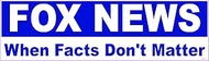 Gear Tatz - Fox News - When Facts Don't Matter - Political, Liberal - Car Magnet - 3 x 10 inches - P