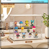 IKEA Popmart Display Case Transparent Display Rank Acrylic Toy Storage Box Blind Box Organizer 盲盒收纳盒