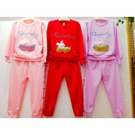 Imported bunny children's long suit