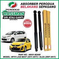 ORIGINAL PERODUA MYVI LAGI BEST (2011-2017) / ALZA REAR ABSORBER (1SET 2@PCS)