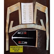 SUZUKI GT250 X7 DECAL SET
