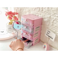 [SG STOCK] Drawer Sanrio Desk Stackable Drawer Organizer