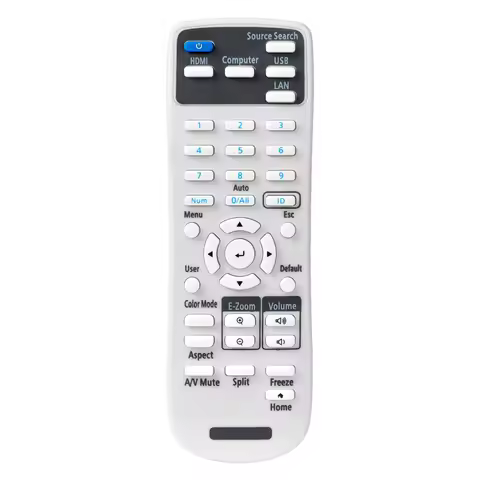 New Remote Control Use for Epson Projector EB-W49 EB-X49 EB-E20 EB-FH52 EB-W52 EB-W51 EB-FH06 EB-W06
