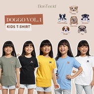 KATUN KIDS - DOGGO VOL. 1 EDITION - Premium Cute Dog Motif Patch Embroidery Top for Little Kids - Sh