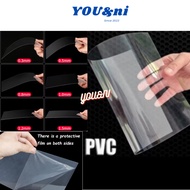 A4/A3 PVC RIGID SHEET / BINDING COVER / KULIT BUKU / FACE SHIELD COVER / PLASTIK PVC A4 0.2mm,0.5mm,