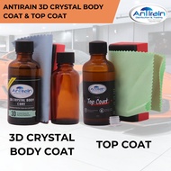 ANTIRAIN 3D CRYSTAL BODY COAT & TOP COAT