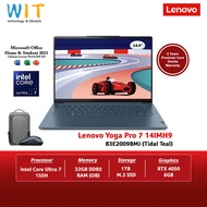 Lenovo Yoga Pro 7 14IMH9 83E2009BMJ (Intel Core Ultra 7 155H/32GB RAM/1TB SSD/14.5" 2.8K/RTX 4050/Of