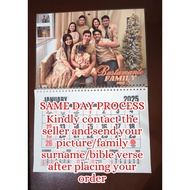 Personalized Wall Calendar 2025/2026/2027