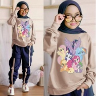 Ready 2Y 3Y 4Y 5Y 6Y 7Y 8Y 9Y 10Y 11Y 12Y 13Y Baju Girls Import Sensh