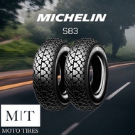 Michelin S83 ยางนอกมิชลิน S83 ขอบ8-10” ยางปี21