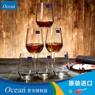 洋酒杯Ocean進口洋酒杯玻璃杯子家用威士忌杯酒吧KTV啤酒杯白酒杯飲料杯