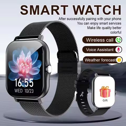 Men's wireless smartwatch calling watch sports modes fitness outdoor Control exercise count calories