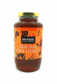 MH ORGANIC MULTI FLORA RAW HONEY 1KG