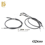 Suitable for Wuyang Honda CGX150 Modified Heightened Handlebar Extension Line Clutch Line Throttle L