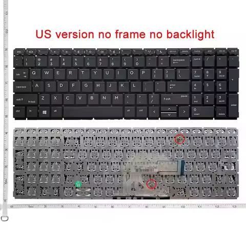 UK/US/SP laptop keyboard FOR HP Probook 450 G6 455R G6 455 G6 450 G7 455 G7 keyboard backlit