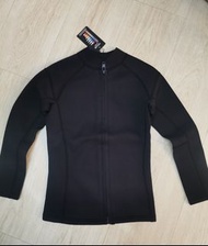 New 2-pc Wet Suit 2mm Neoprene with Tags 兩件裝2MM氯丁橡膠女長袖YKK拉鏈潛水衣冬泳衣防寒保暖Neoprene long-sleeved diving su