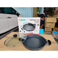 SUGGO MARTABAK PAN 30 CM + GLASS LID MARTABAK MOLD
