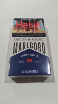 Jual Rokok Marlboro Kretek Biru 12 Batang - 1 SLOP Berkualitas