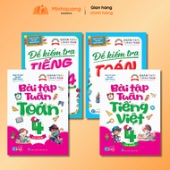 Books - Grade 4 Weekly Tests and Exercises - Creative Horizon