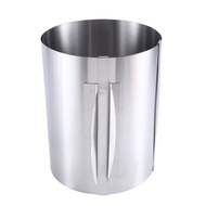 Adjustable Cake Ring Stainless Steel Tart Ring High 20 cm - Stainless Steel Baking Ring Adjustable -