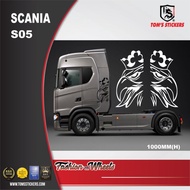 SCANIA TRUCK BODY STICKERS SET SCANIA S05