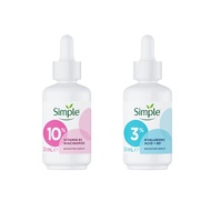 SIMPLE Booster 30ml | 3% Hyaluronic Acid + Vitamin B5 / 10% Niacinamide + Vitamin B3 |