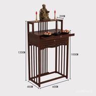 XYAltar Incense Burner Table Household Altar Altar Cabinet Modern &amp; Minimalism Shrine Prayer Altar Table Table Light Lux