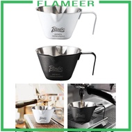 [Flameer] Espresso Glass Portable Scale Cups Tea 100ml Espresso Mini Measuring Cup for Restaurant Kitchen Tools Party