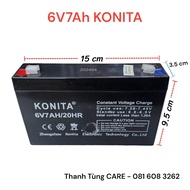 [Ắc Quy 6V] Ắc quy Ô tô Xe máy điện trẻ em 6V7Ah YAMATO chính hãng - hàng theo xe chất lượng cao
