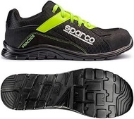 SPARCO PRACTICE 0751740NRGF Safety Shoes, Size 40, Color: Black/Yellow